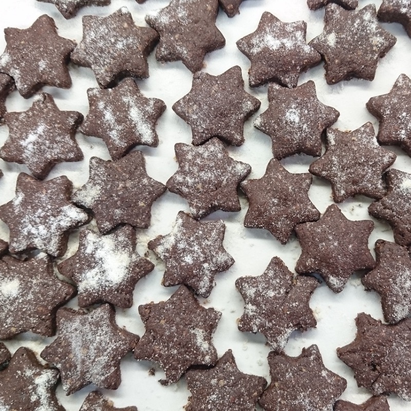 Bredele – biscuits noix de coco et cacao