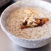 Entremets de tapioca à la banane et au lait de coco (chè chuối)