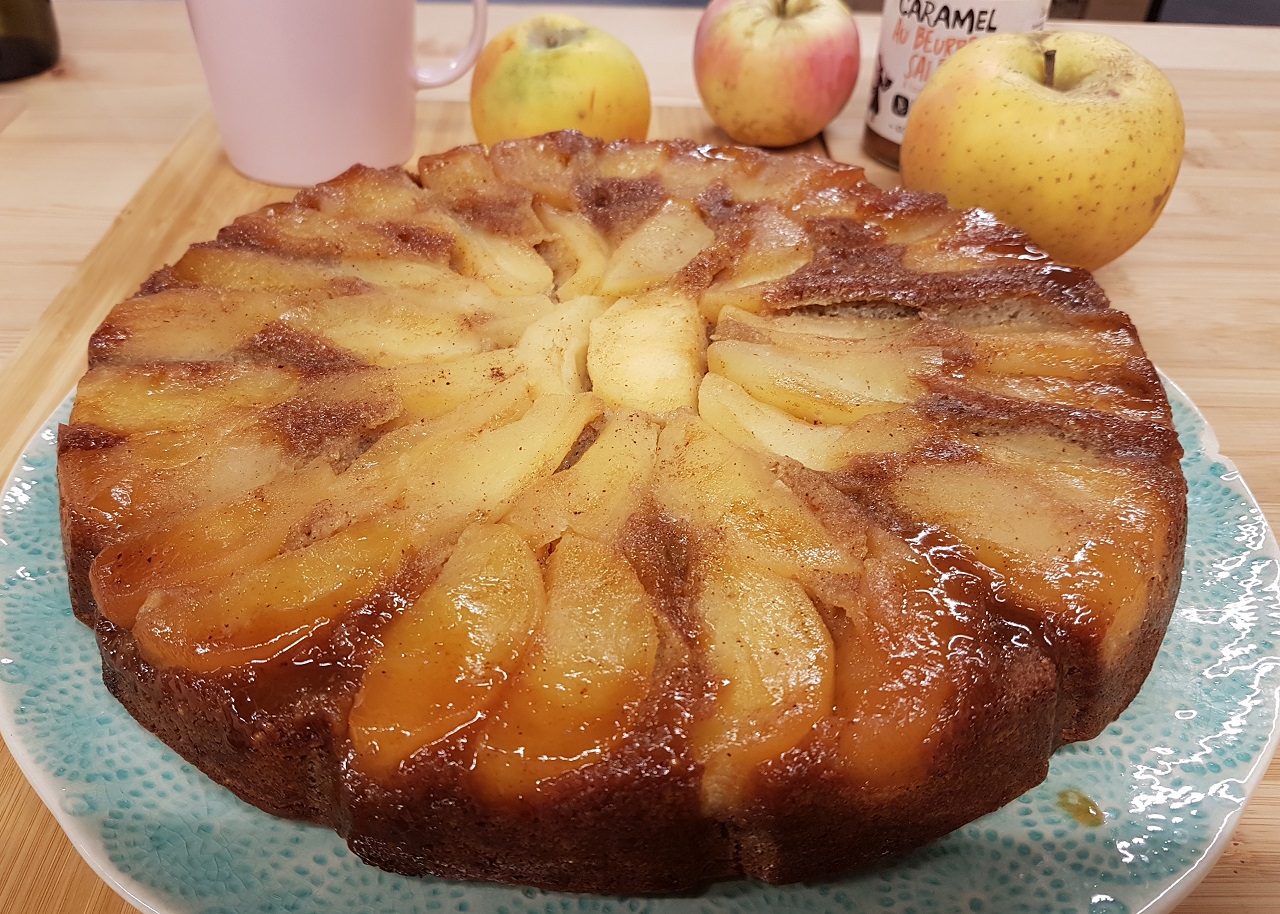 Gâteau tatin aux pommes, sarrasin et caramel beurre salé – Cuisine-moi un  Fenouil